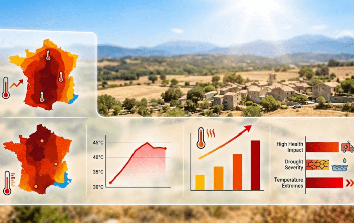 Été 2026, record chaleur France, canicule 2026, température 24 °C, Météo-France, changement climatique