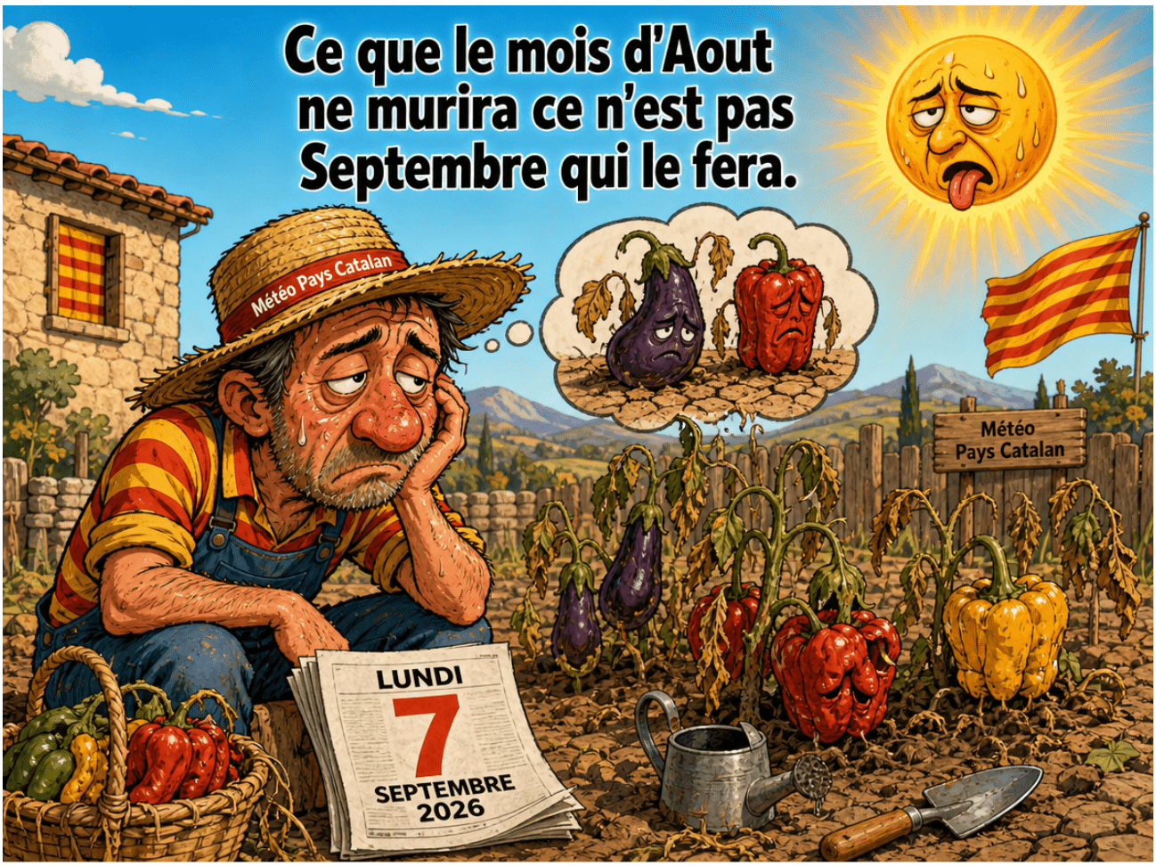 « Ce que le mois d'Aout ne murira ce n'est pas Septembre qui le fera. »