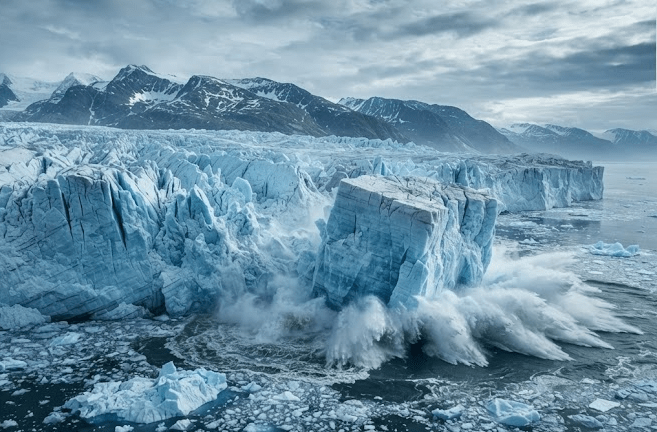 glace majeure au Groenland