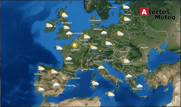 Météo en Europe