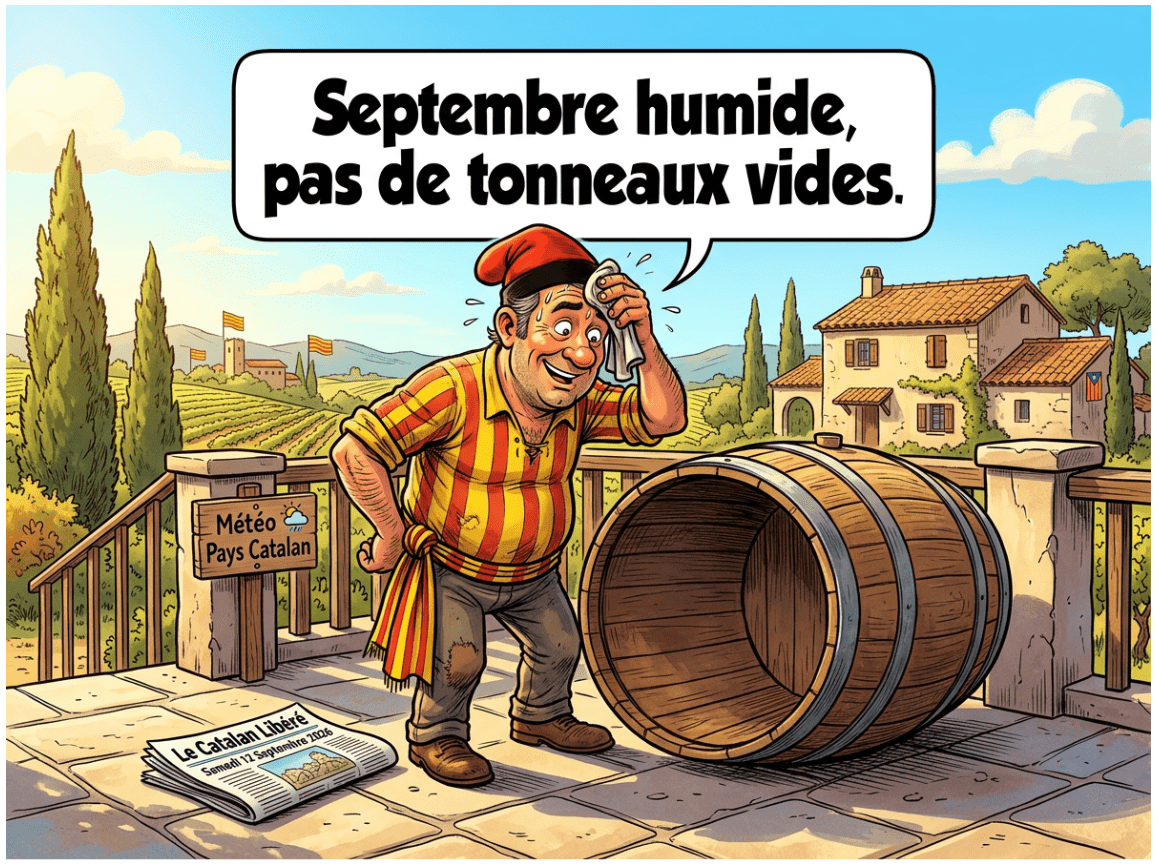 « Septembre humide, pas de tonneaux vides. »