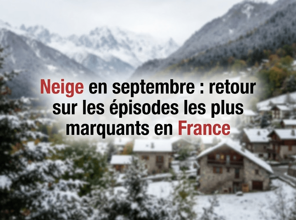 Neige en septembre
