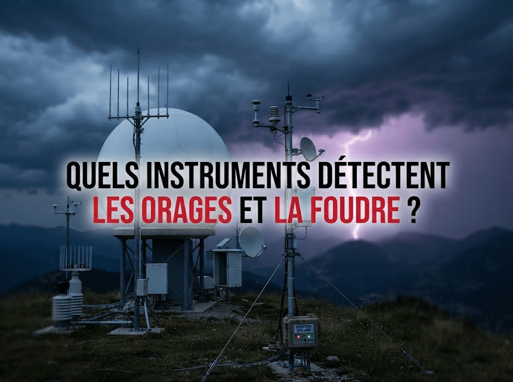 Quels instruments détectent les orages et la foudre ?