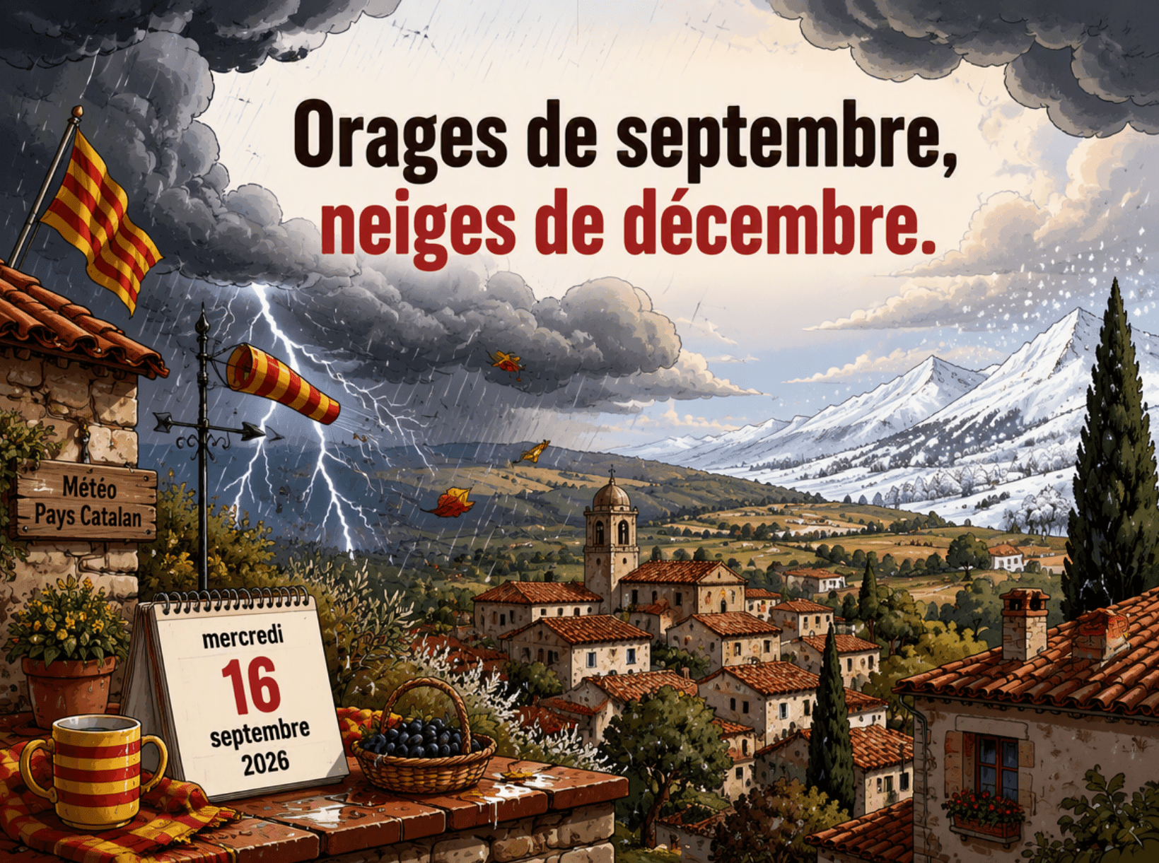 « Orages de septembre, neiges de décembre »
