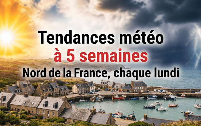 Tendances météo dans le nord de la France