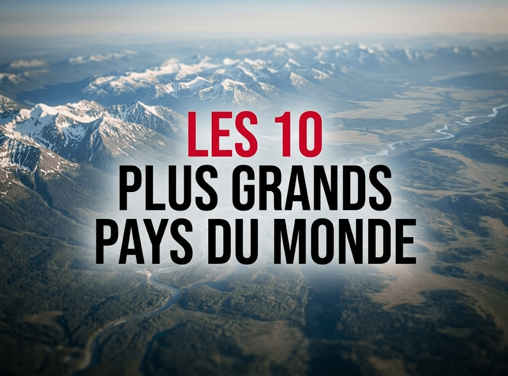 LES 10 PLUS GRANDS PAYS DU MONDE