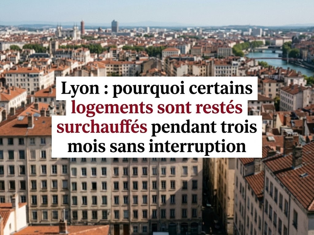 Lyon : pourquoi certains logements sont restés surchauffés pendant trois mois sans interruption
