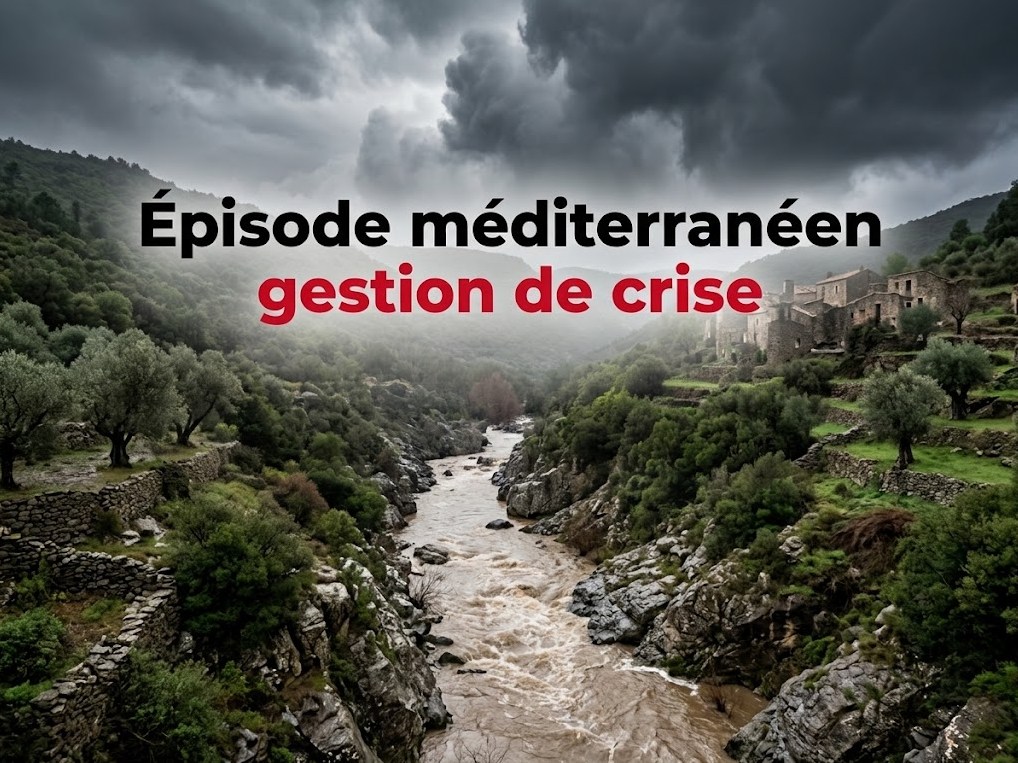 Prévisions à 15 jours et gestion de crise en méditerranée.