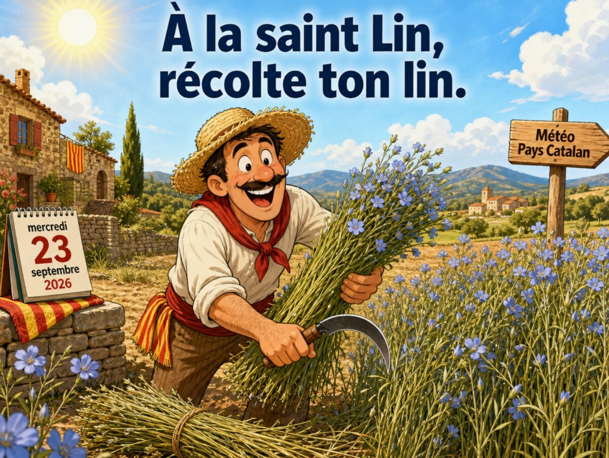 « À la saint Lin, récolte ton lin. »