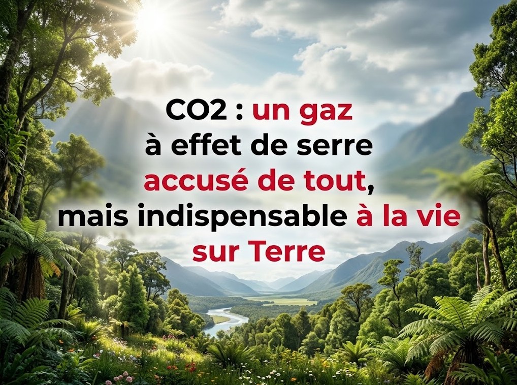 CO2 : un gaz à effet de serre accusé de tout, mais indispensable à la vie sur Terre