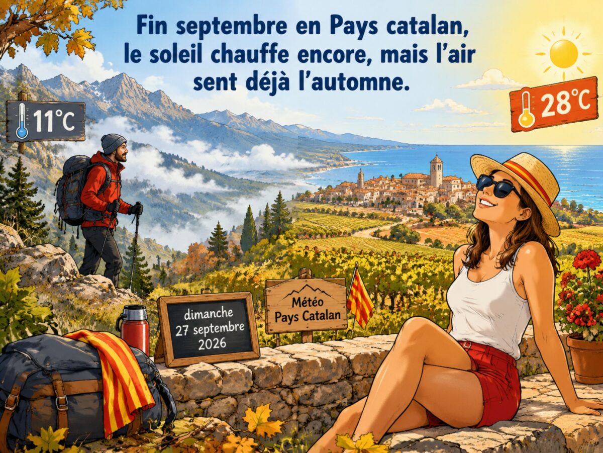 « Fin septembre en Pays catalan, le soleil chauffe encore, mais l’air sent déjà l’automne. »