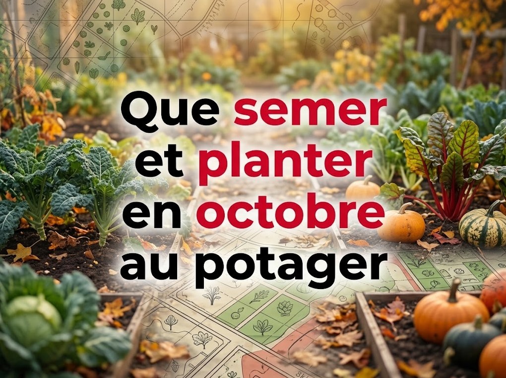 Que semer et planter en octobre au potager, au verger et au jardin d’ornement ?