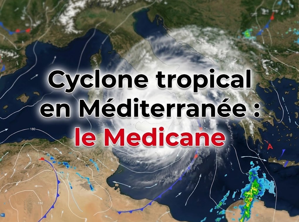 Cyclone tropical en Méditerranée : le Medicane face au défi climatique